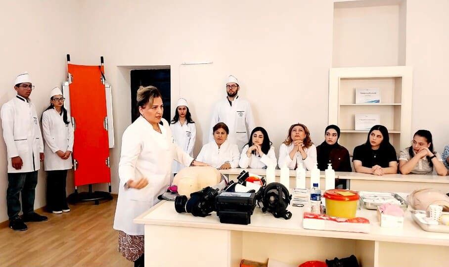Gəncə Tibb Kollecində maarifləndirici tədbir keçirildi