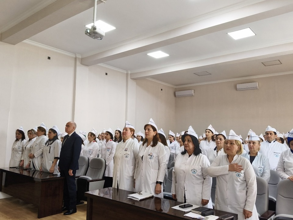 Gəncə Tibb Kollecində 15 İyun- Milli Qurtuluş gününə həsr olunan tədbir keçirildi.