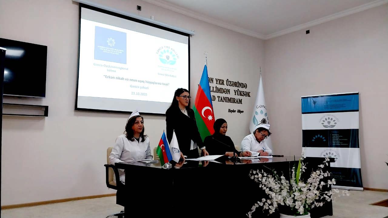 Dini Qurumlarla İş üzrə Dövlət Komitəsi kollecin tələbələri ilə görüş keçirib.