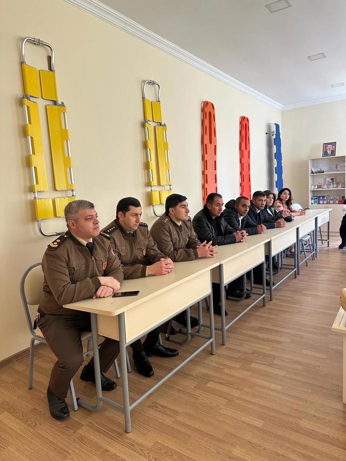 Səhiyyə Nazirliyi Gəncə Tibb Kollecində maarifləndirmə dərsləri keçirildi.